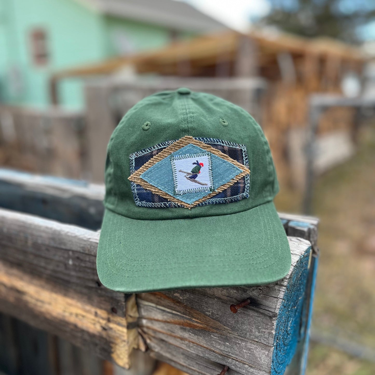 Forest Green Dad Hat - Ski