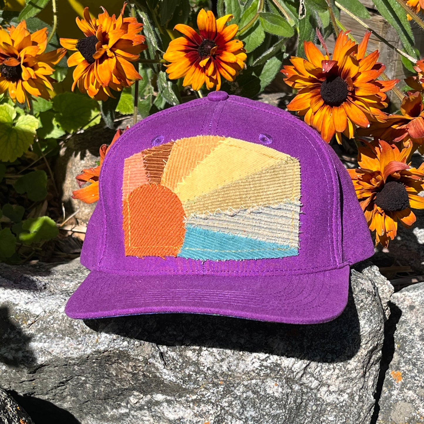Purple Trucker Hat - Sun