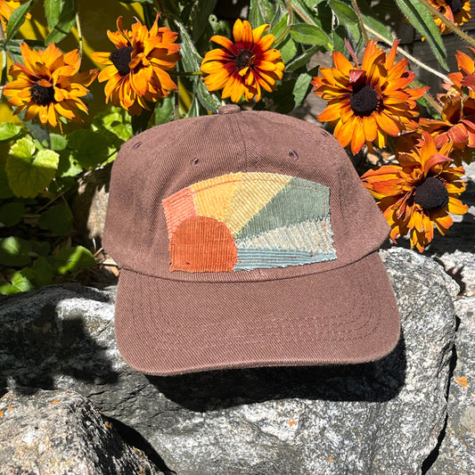 Brown Dad Hat - Sun