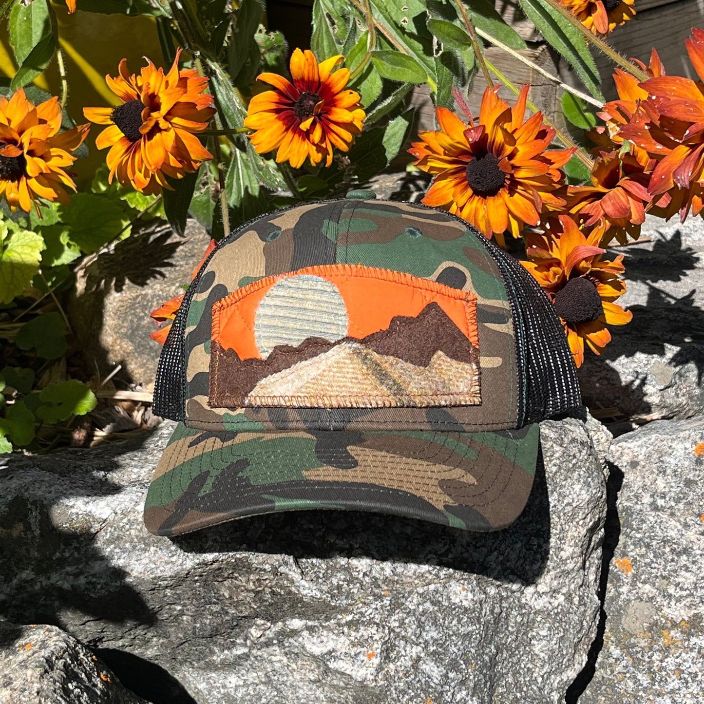 Camo Baseball Hat - Mountain