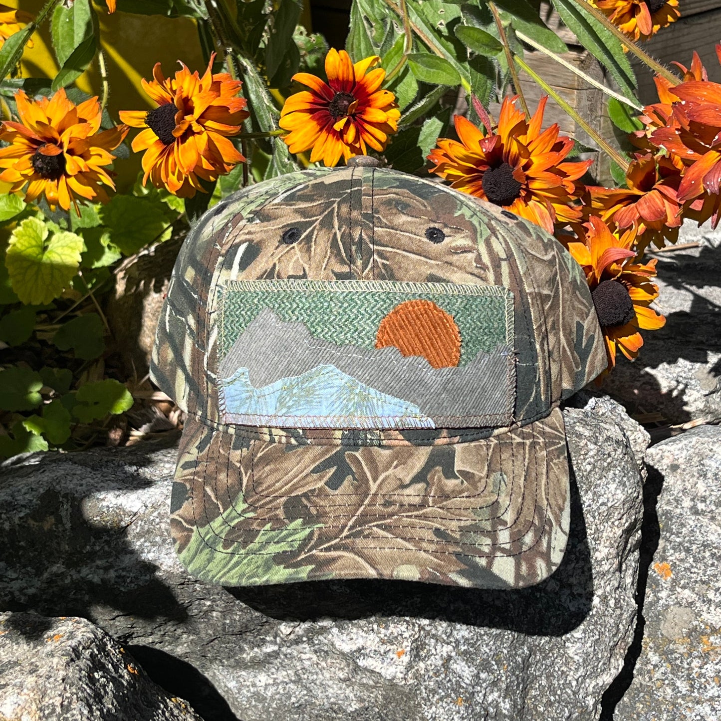 Camo Baseball Hat - Mountain