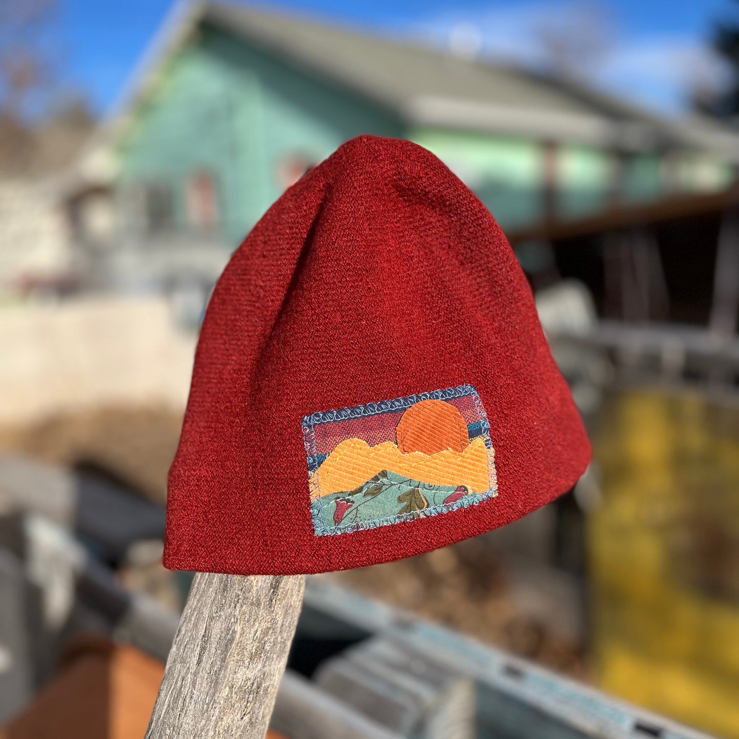 Paprika Red Beanie - Mountain