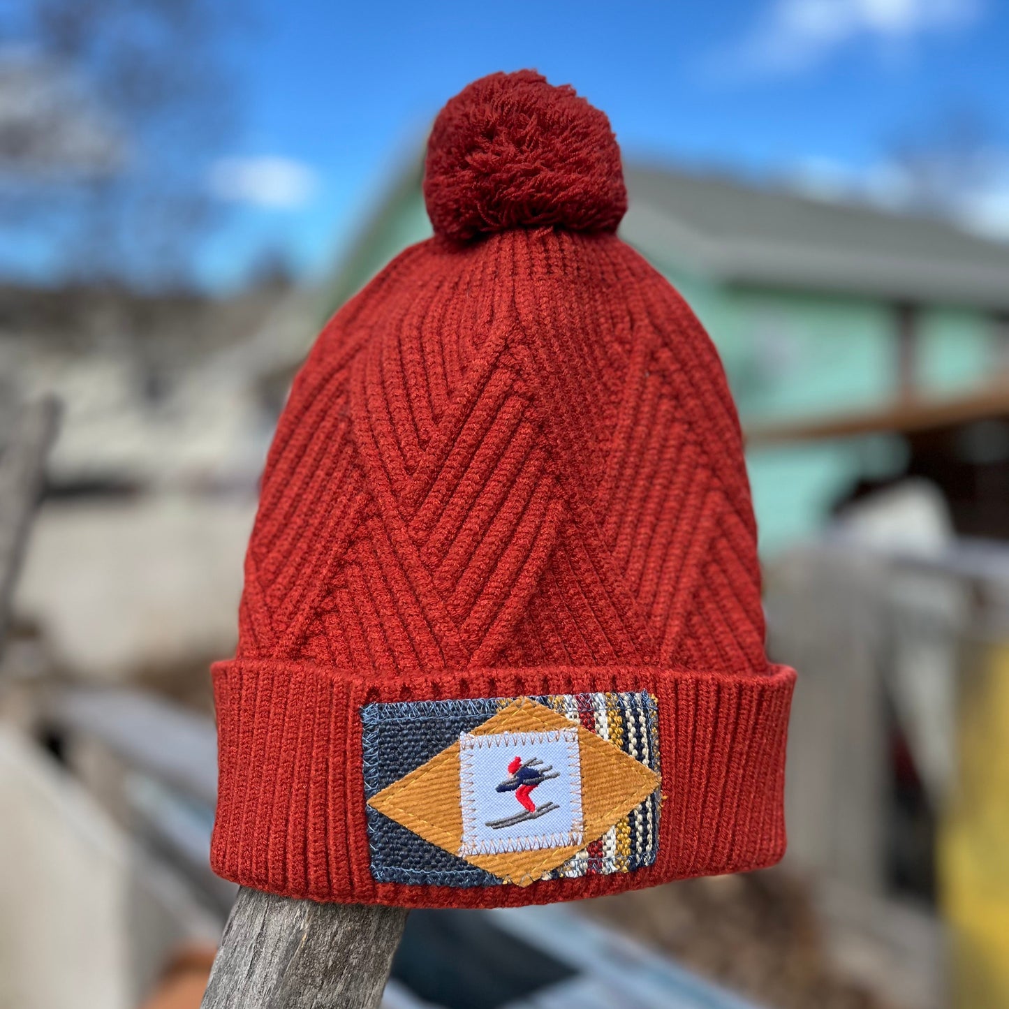 Paprika Red Beanie - Ski